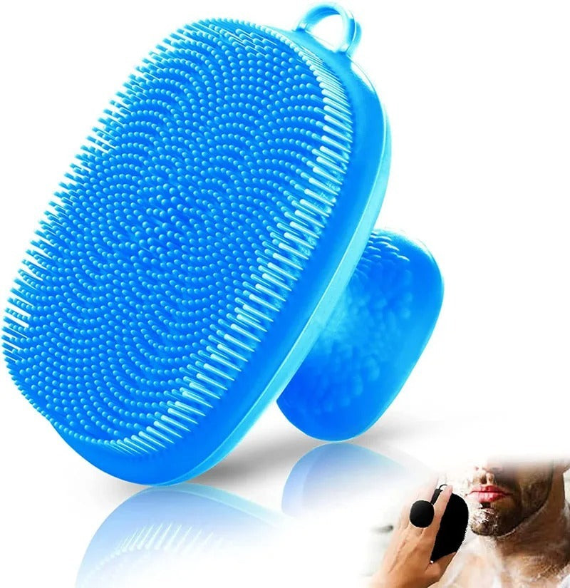 Handheld Face Brush Silicone Cleansing