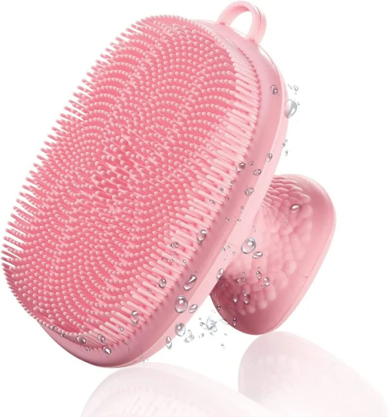 Handheld Face Brush Silicone Cleansing