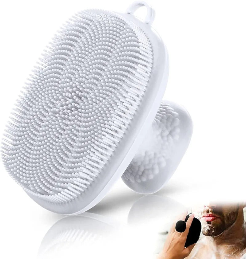 Handheld Face Brush Silicone Cleansing